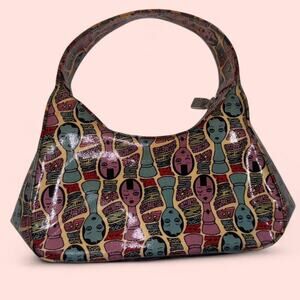 Anna sui pastel doll print pvc